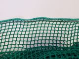 Rakományrögzítő háló 3,5x7m,2cm szem, 2,5 mm zöld