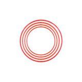 HP kruh prekážkový červená priemer 40 cm