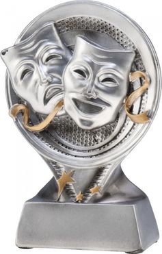 Színház M-15,5 cm ezüst