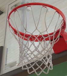 Kosárlabda háló 4 mm PA fehér