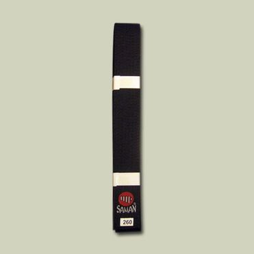Saman Karate öv Pro 4cm fekete 260 cm