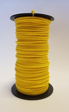 Kötél 4mm-es gurigán, sárga