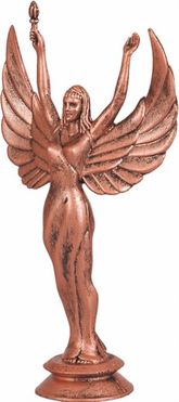 Viktória figura bronz 14 cm