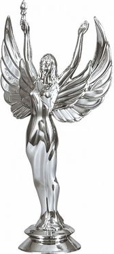 Viktória figura ezüst 14cm